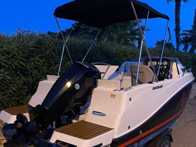 Shared ownership motorboat Quicksilver 470 Cabin, 100 HP with trailer in Cala Murada