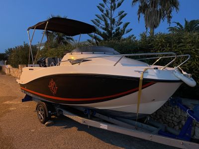 Shared ownership motorboat Quicksilver 470 Cabin, 100 HP with trailer in Cala Murada