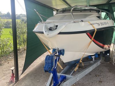 Shared ownership motorboat Quicksilver 470 Cabin, 100 HP with trailer in Cala Murada
