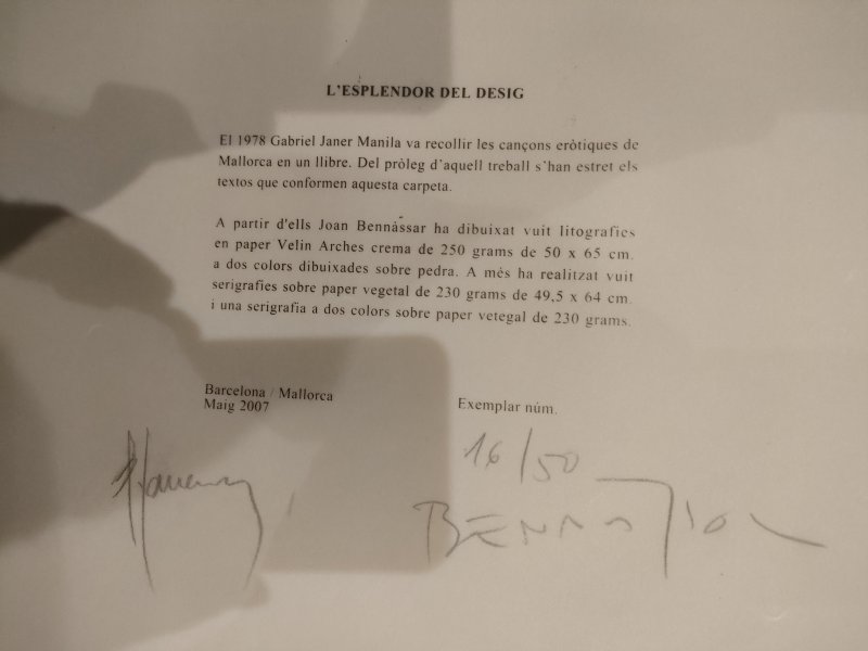 Handsigniert Kunstdruck-Mappe L'ESPLENDOR DEL DESIG Lithographien Aktzeichnungen von JOAN BENNÀSSAR
