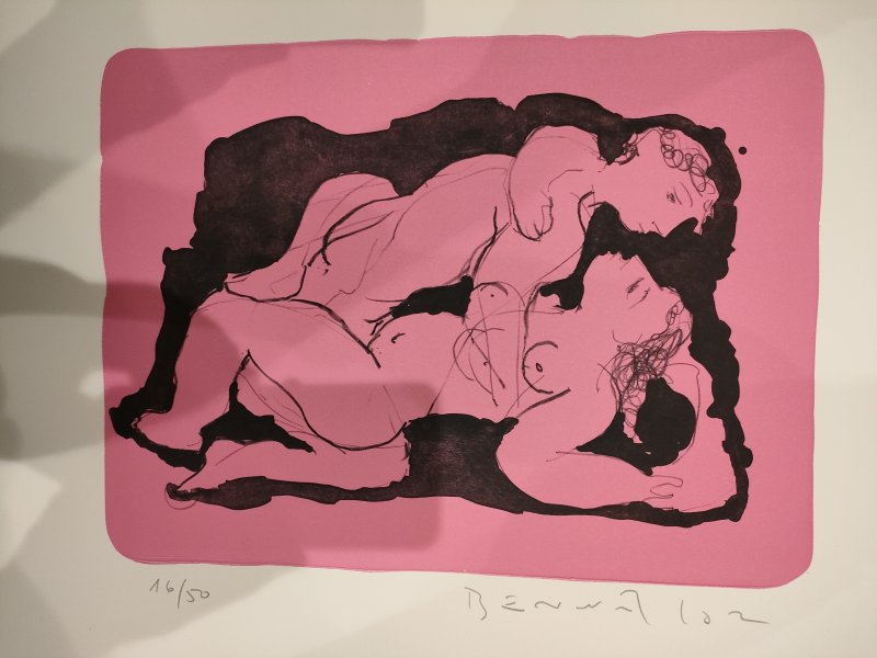Handsigniert Kunstdruck-Mappe L'ESPLENDOR DEL DESIG Lithographien Aktzeichnungen von JOAN BENNÀSSAR