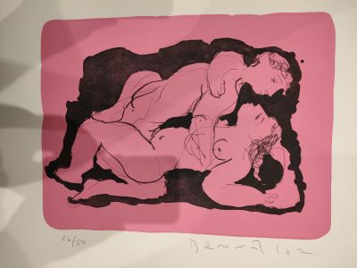 Handsigniert Kunstdruck-Mappe L'ESPLENDOR DEL DESIG Lithographien Aktzeichnungen von JOAN BENNÀSSAR