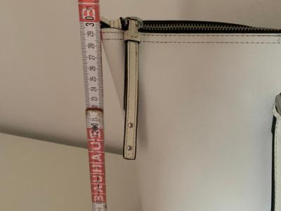 Handbag Celvin Klein, white, like new