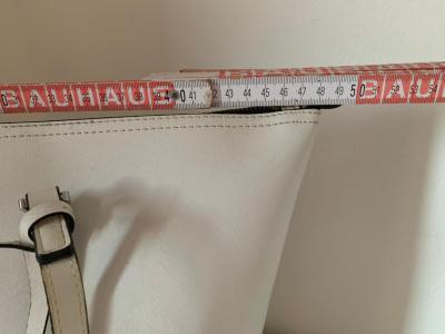 Handbag Celvin Klein, white, like new