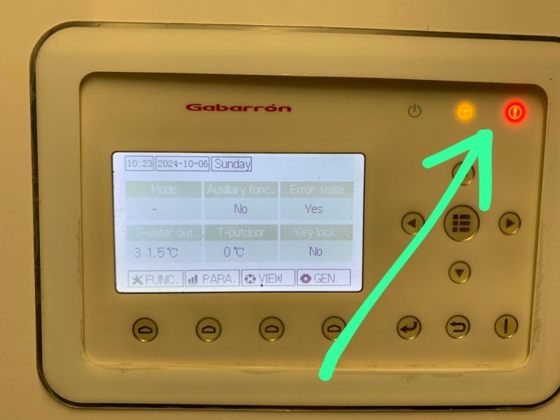 Handwerker gesucht, der sich mit Gabarron Heizungen auskennt .