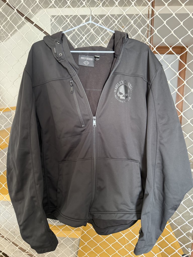 Harley-Davidson Herren Lederjacke Motorrad Auroral II 3 in 1 Schwarz 98003-21EM