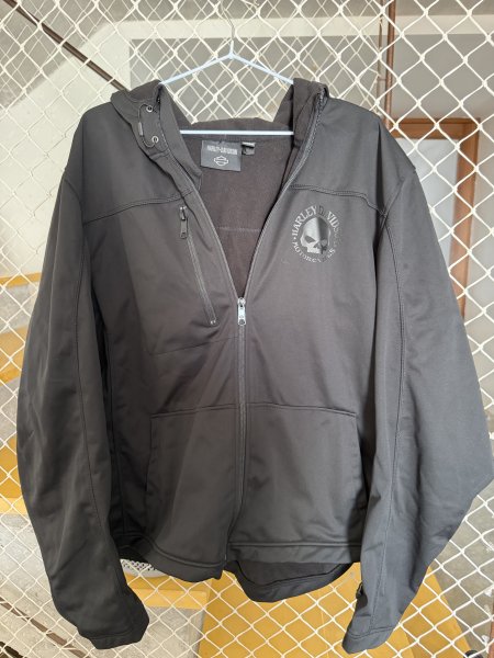 Harley-Davidson Herren Lederjacke Motorrad Auroral II 3 in 1 Schwarz 98003-21EM