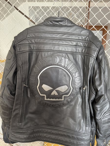 Harley-Davidson Herren Lederjacke Motorrad Auroral II 3 in 1 Schwarz 98003-21EM