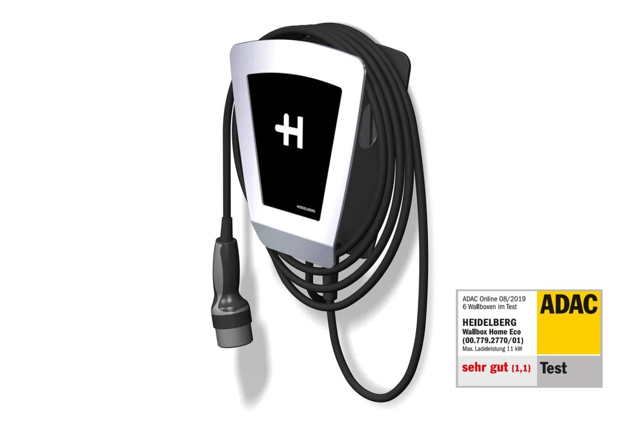 Heidelberg Wallbox Home Eco 11 kW with 7.5 m charging cable - unused & in original packaging