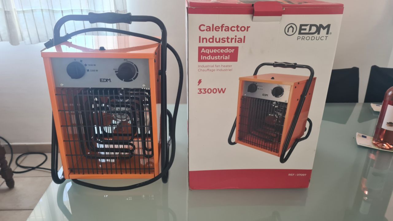 Calefactor 1650/3300 W
