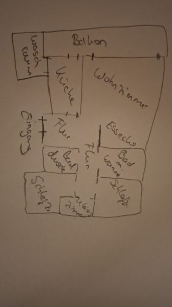 Helle 3 zimmer wohnung in Llucmajor