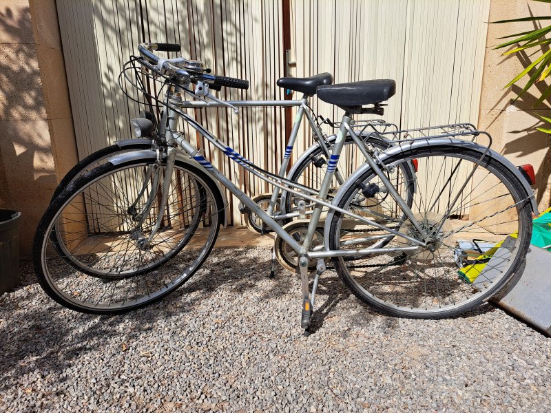 Bicicleta Hercules para hombre y bicicleta para mujer