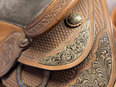 High-End Western-Sattel – Handgefertigt, Ausgezeichneter Zustand