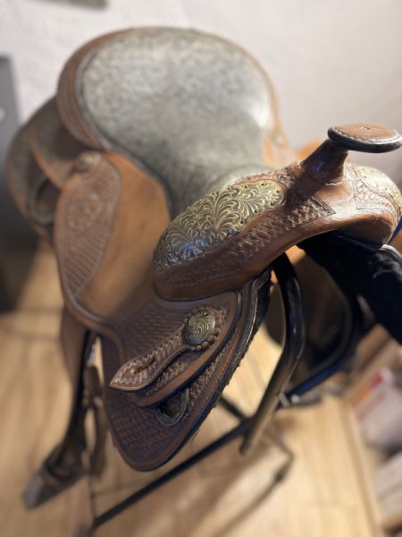 High-End Western-Sattel – Handgefertigt, Ausgezeichneter Zustand