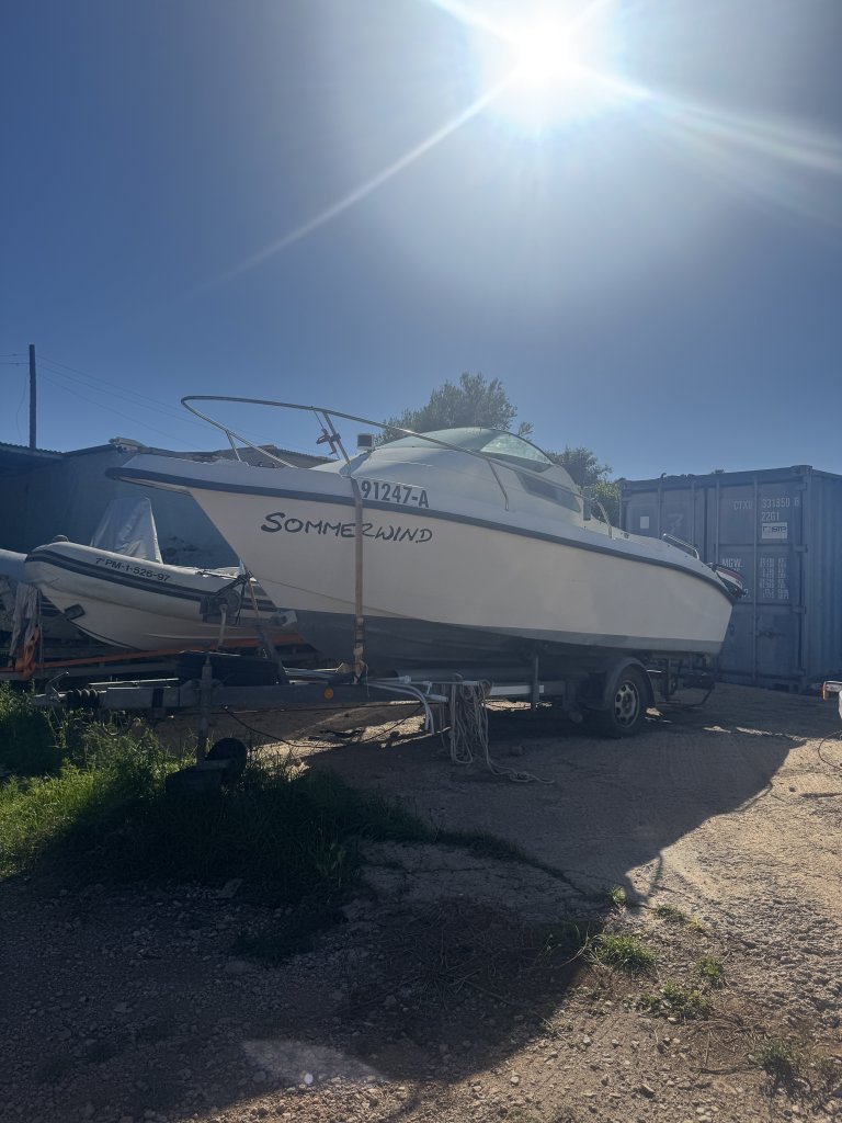 Hille Coaster 530 Motorboot Standort Mallorca Kajüte