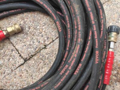 High Pressure Cleaning Hose 30.5 m VEVOR