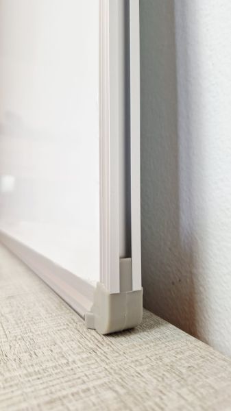 hochwertige Magnettafel 90x120 cm weiß