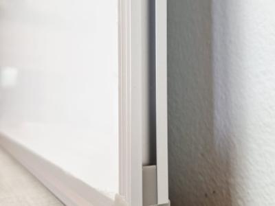 hochwertige Magnettafel 90x120 cm weiß