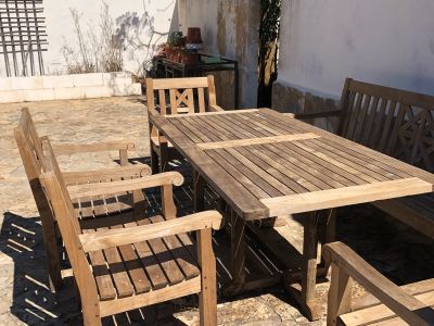 Conjunto de teca de alta calidad de GARPA