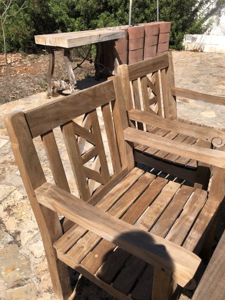Conjunto de teca de alta calidad de GARPA
