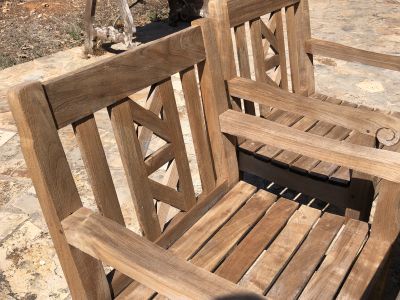 Conjunto de teca de alta calidad de GARPA