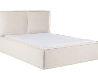 Hochwertiges Polsterbett (160 × 200 cm) inklusive Lattenrost