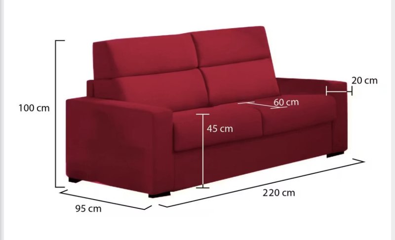 Hochwertiges Schlafsofa