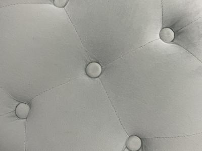 Stool with fabric cover