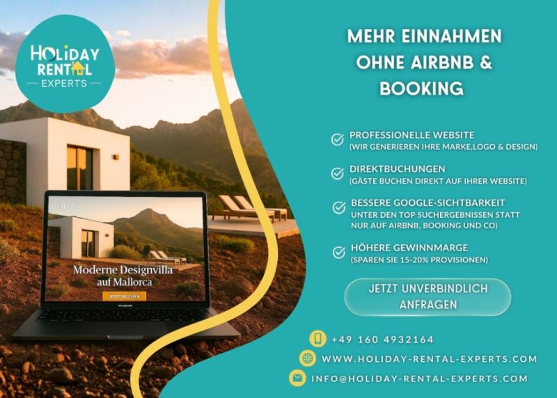 Holiday Rental Experts – Profi-Beratung für Ferienvermietung auf Mallorca.