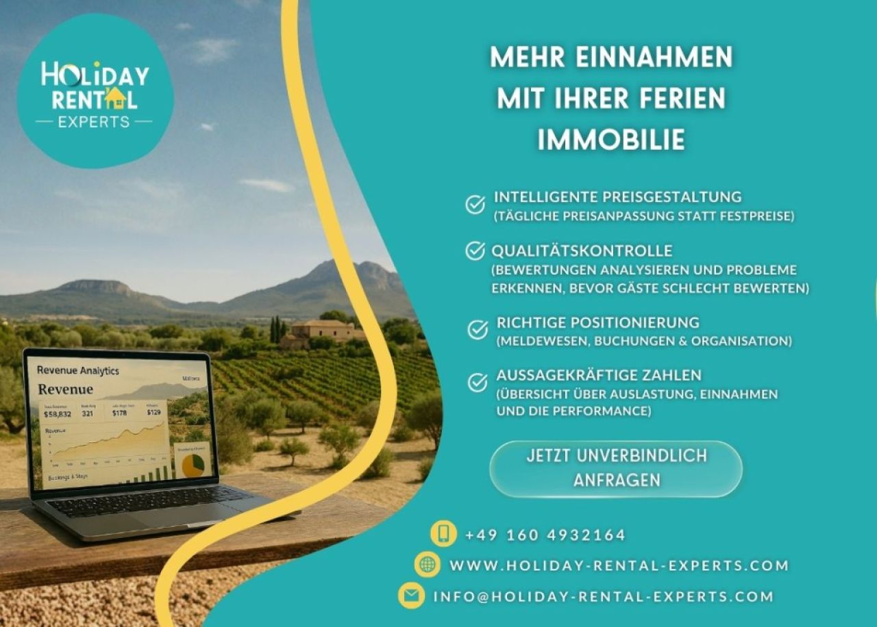 Holiday Rental Experts – Profi-Beratung für Ferienvermietung auf Mallorca.