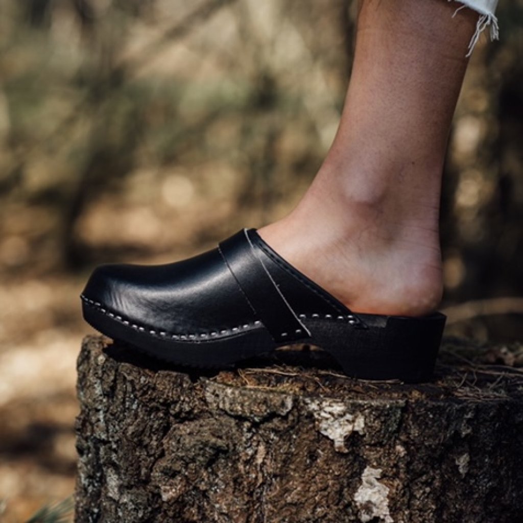 Holländische Holz- und lederclogs