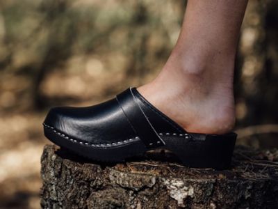 Holländische Holz- und lederclogs