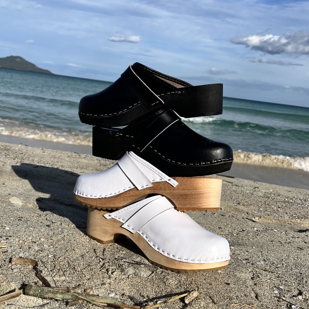 Holländische Holz- und lederclogs