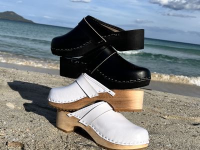 Holländische Holz- und lederclogs