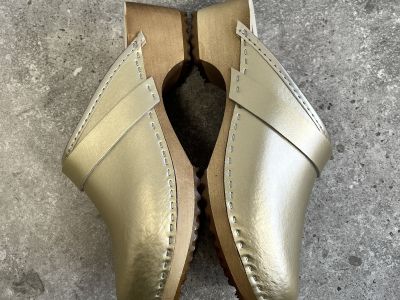 Holländische Holz- und lederclogs