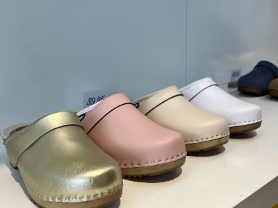 Holländische Holz- und lederclogs