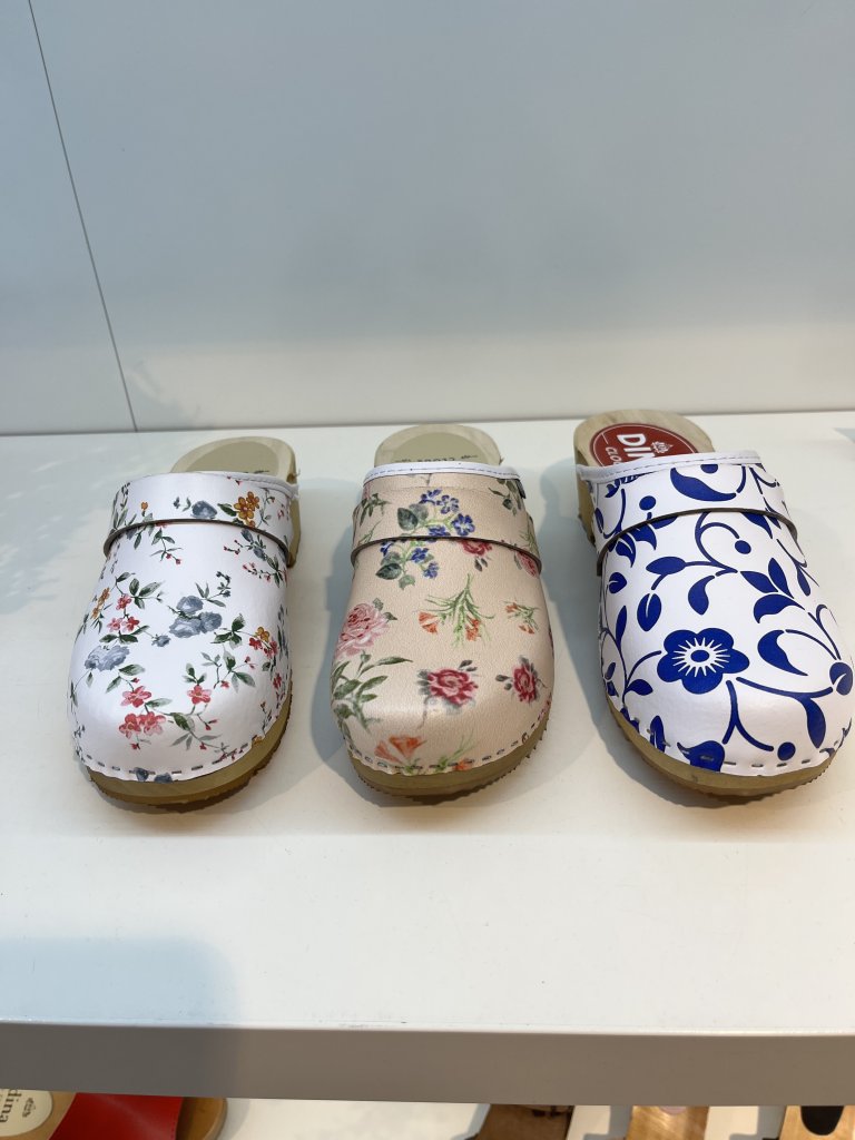 Holländische Holz- und lederclogs