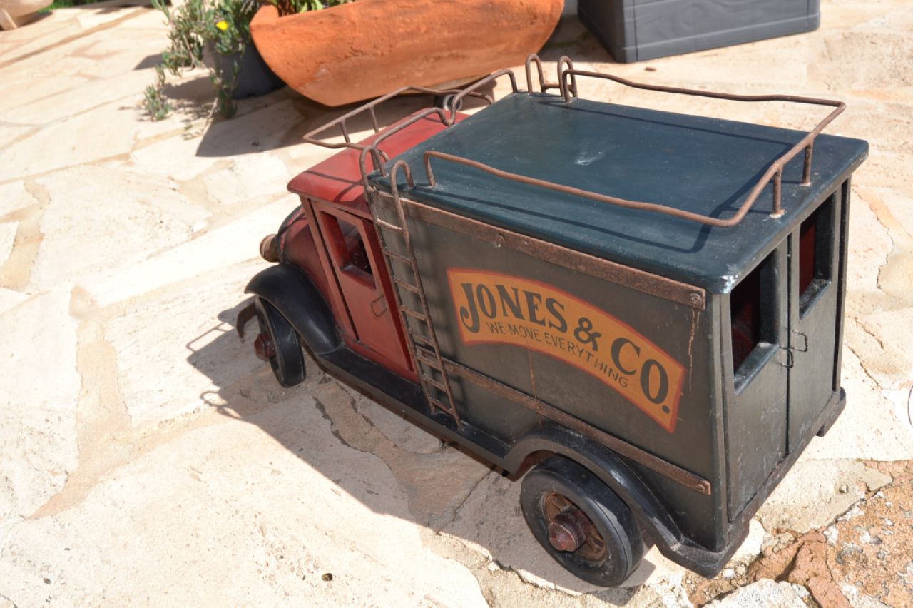 Holz LKW Vintage 50er Jahre Stil - Dekoration - "Jones & Co"