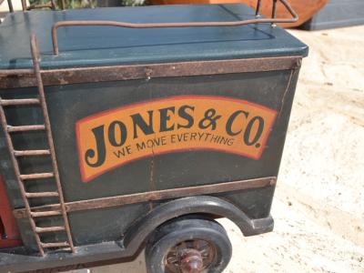 Holz LKW Vintage 50er Jahre Stil - Dekoration - "Jones & Co"