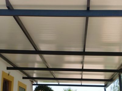 Wooden porches and pergolas
