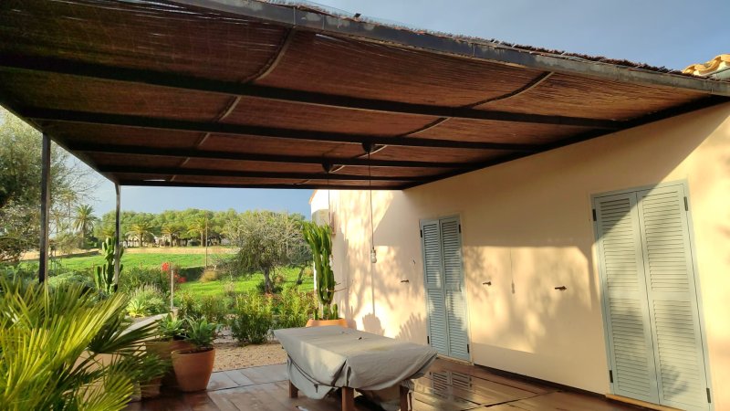 Wooden porches and pergolas