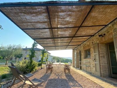 Wooden porches and pergolas
