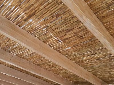 Wooden porches and pergolas