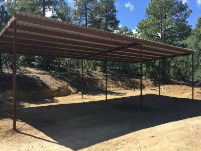 Wooden porches and pergolas