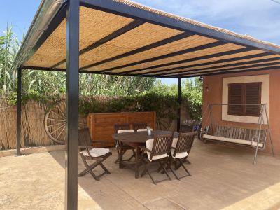 Wooden porches and pergolas