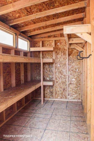 Wooden houses and garden sheds