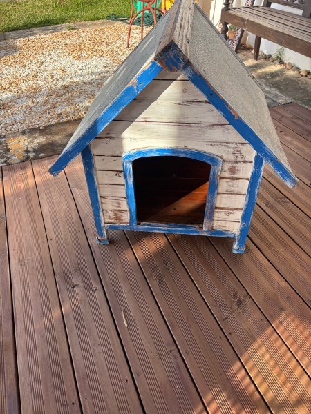 Wooden house for cat or dog