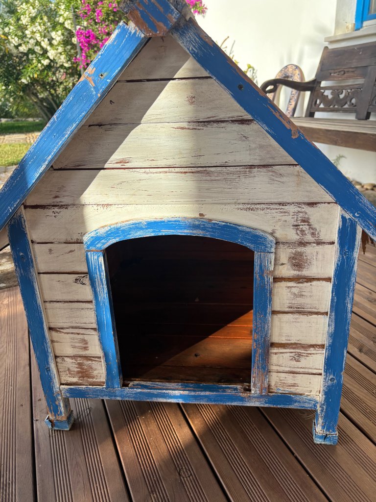 Wooden house for cat or dog
