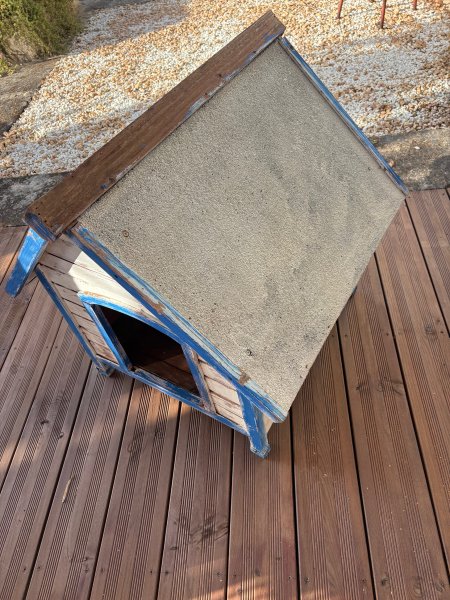 Wooden house for cat or dog