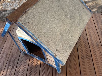 Wooden house for cat or dog